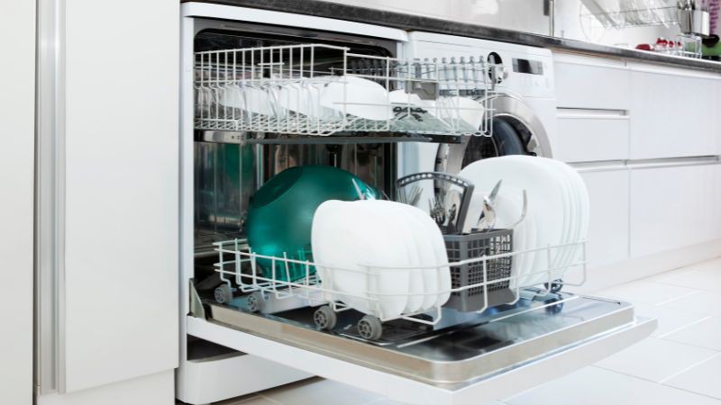 Luôn rửa đầy tải để tiết kiệm năng lượng, thời gian