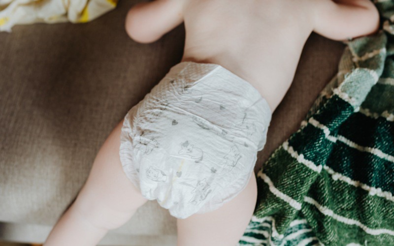 Dấu hiệu dị ứng tã giấy